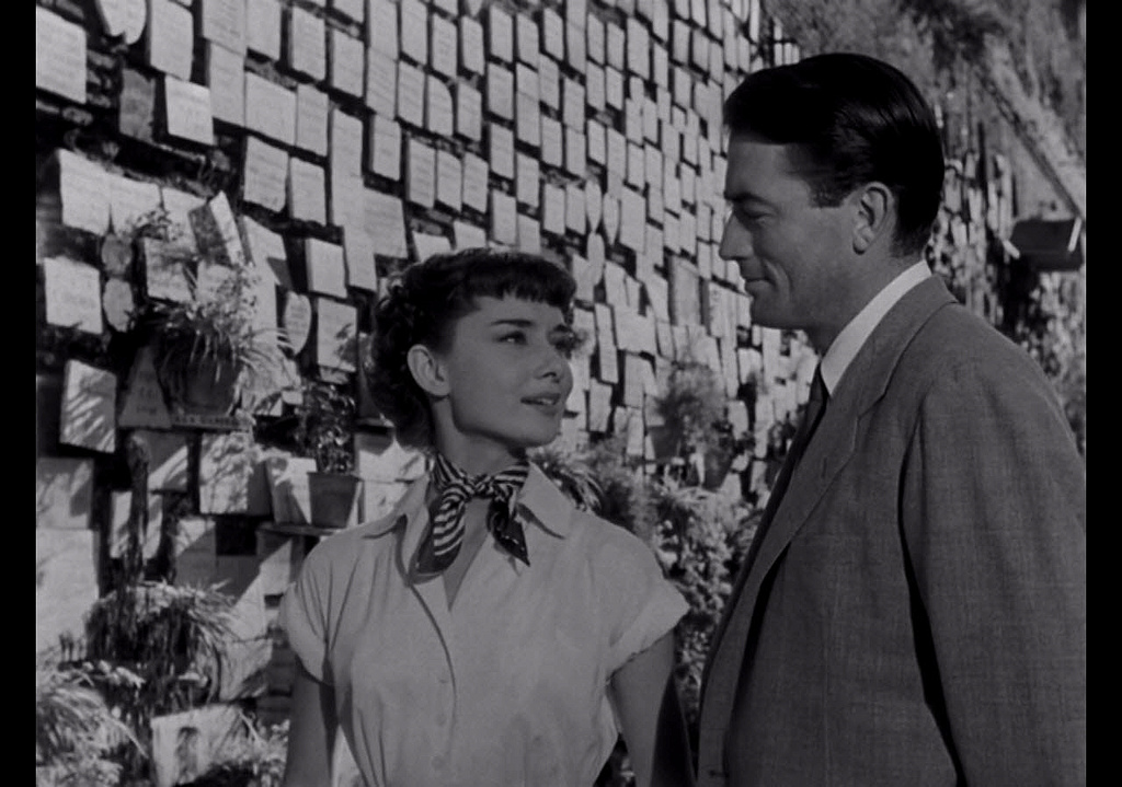 Audrey Hepburn and Gregory Peck, Roman Holiday, 1953 | Photo by Classic Film on Flickr