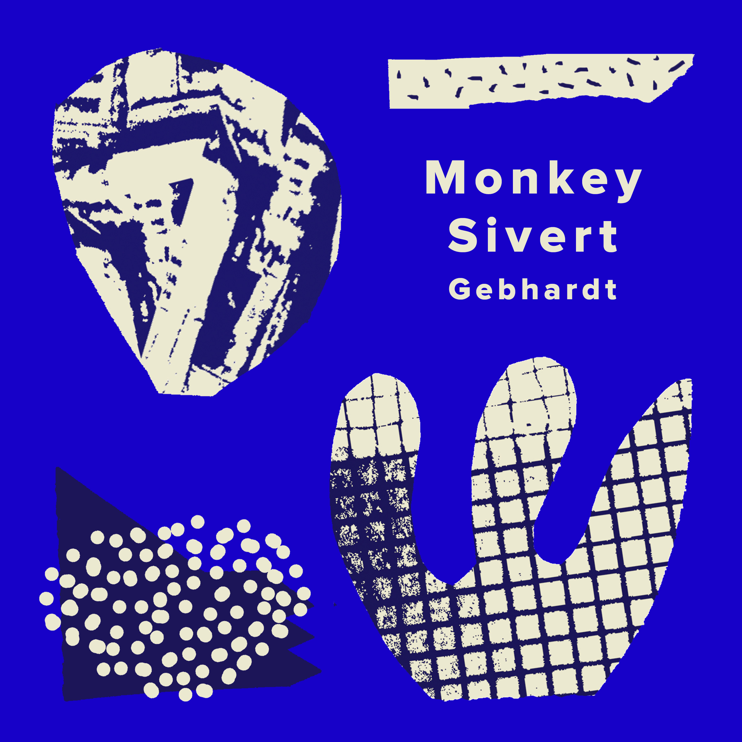 Studio Legno's silkscreen cover for single "Monkey Sivert"