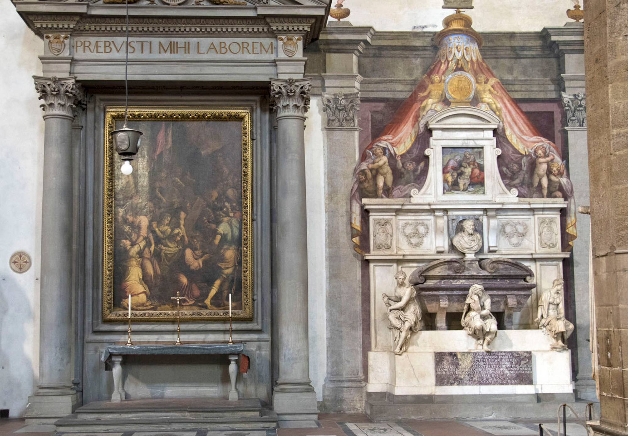 The tomb monument in Santa Croce | photo Andrea Paoletti