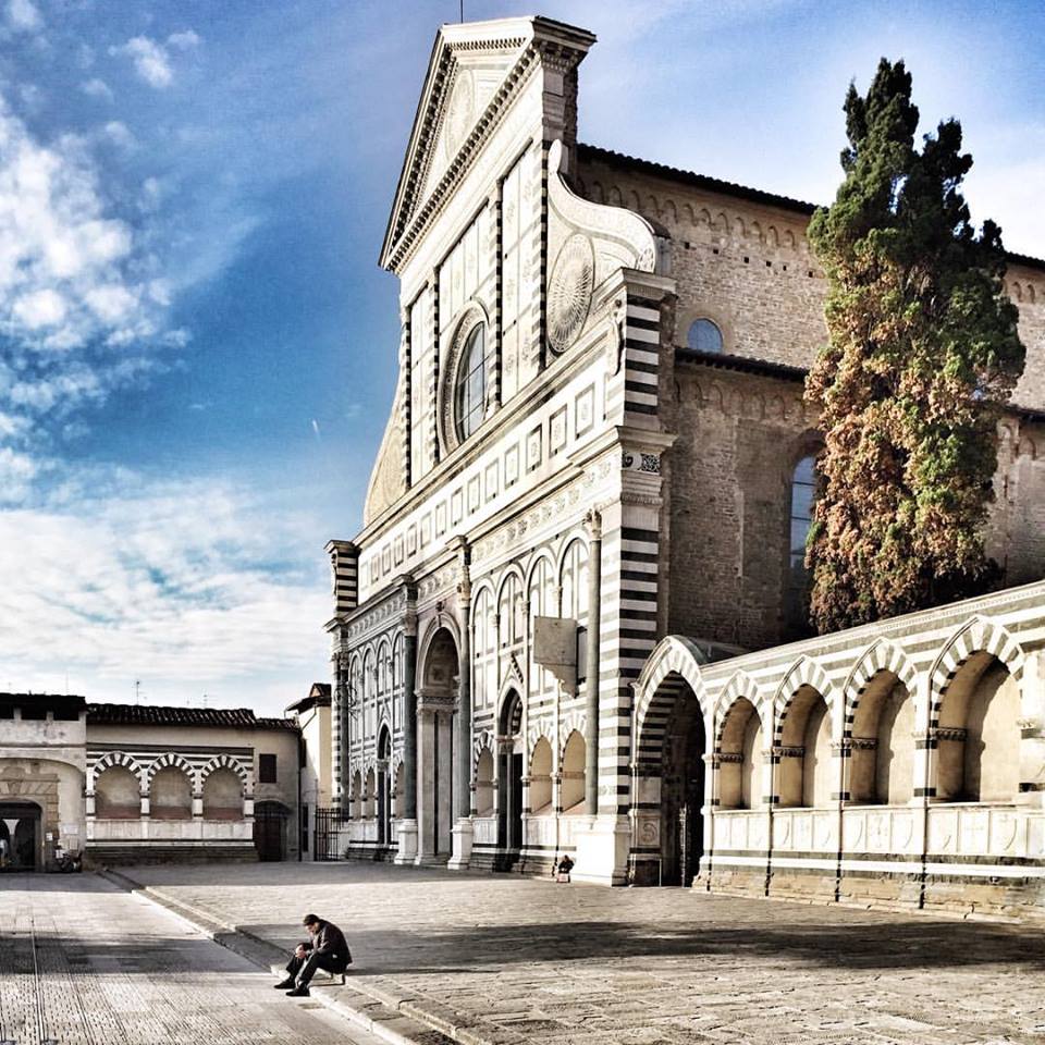 Looking up at Santa Maria Novella ph. ©2016 Marco Badiani / The Florentine