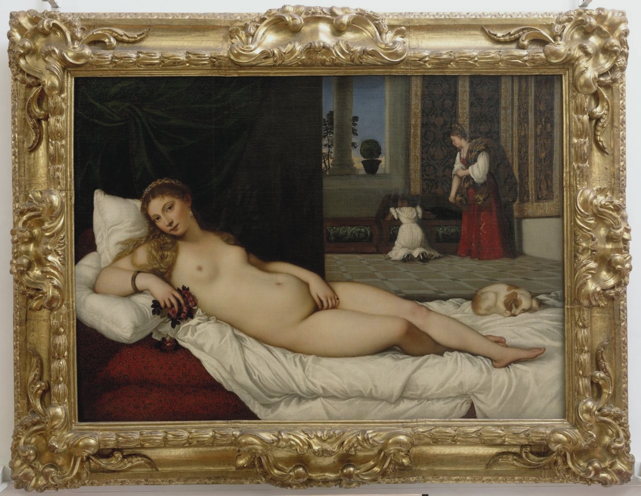 Venus of Urbino, Titian. 1538. Oil on canvas