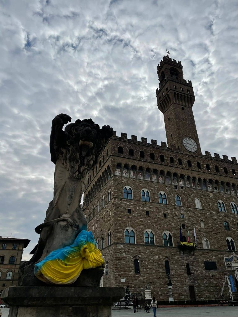 Francesco Vezzoli piazza della Signoria