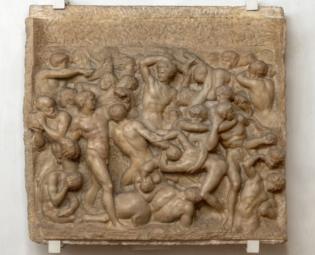 Battle Centaurs Michelangelo