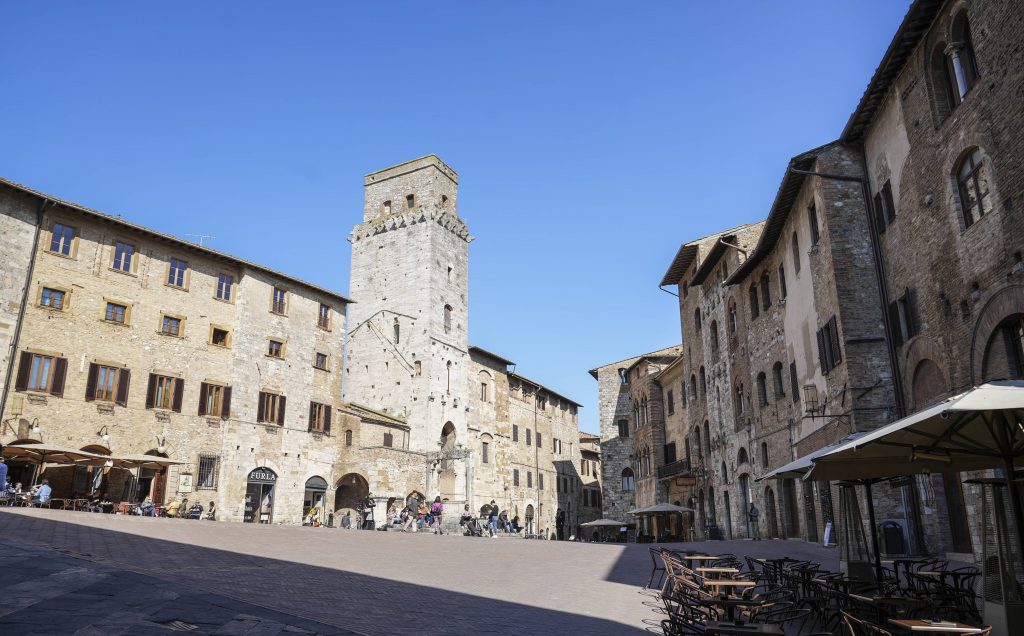 San Gimignano: tempat makan