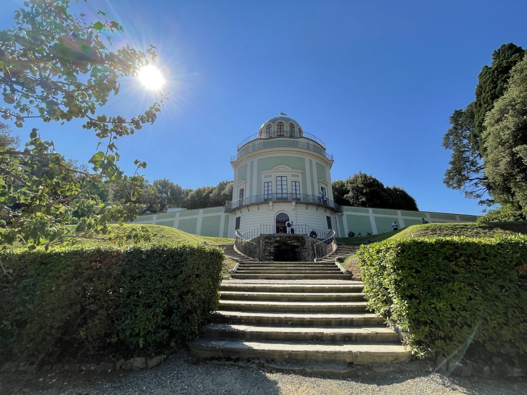 The freshly restored Kaffeehaus in the Boboli Gardens