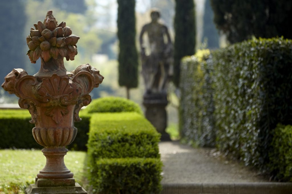 Villa La PIetra garden in Florence