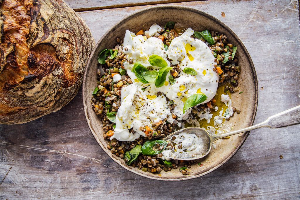 Gabriele Corcos Summer lentil salad