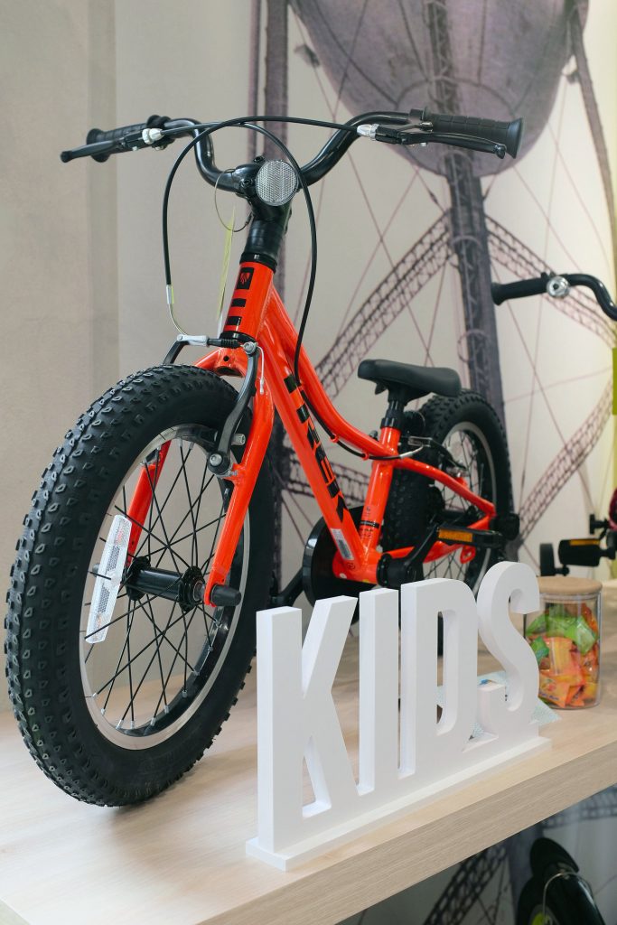 The Kids corner at Florence's Trek bicycle store