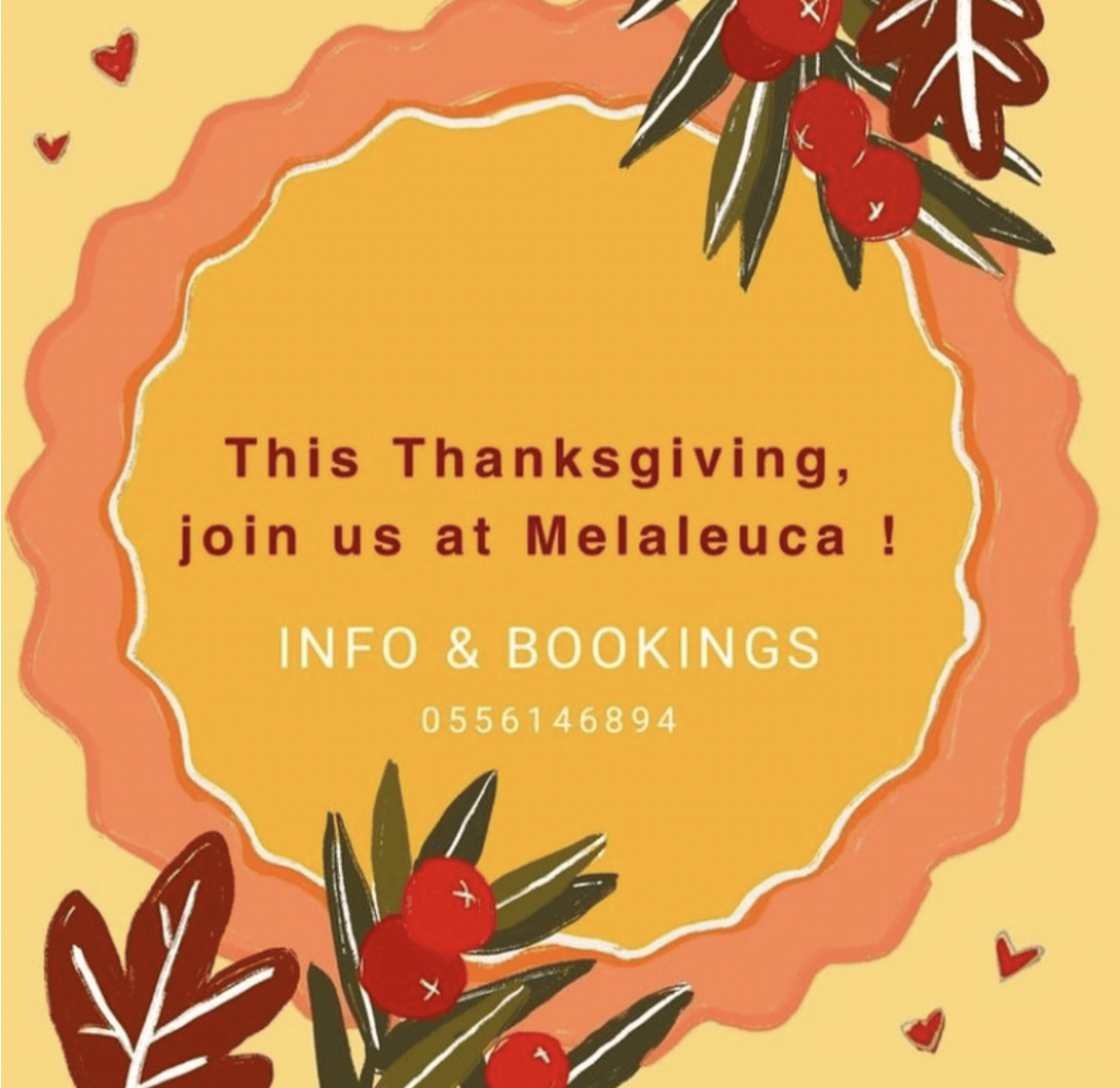 Melaleuca Thanksgiving