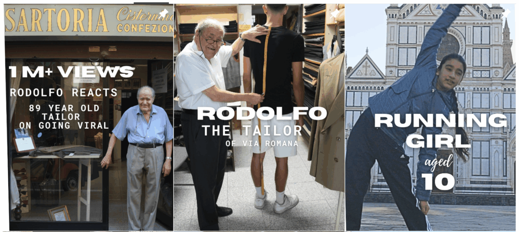 Souls of Italy: micro moments in Florence