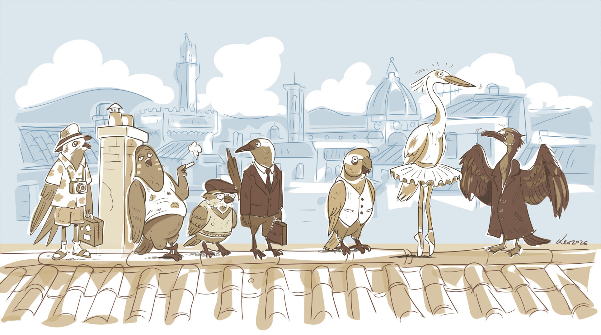 Taking flight: birds of Florence | The Florentine