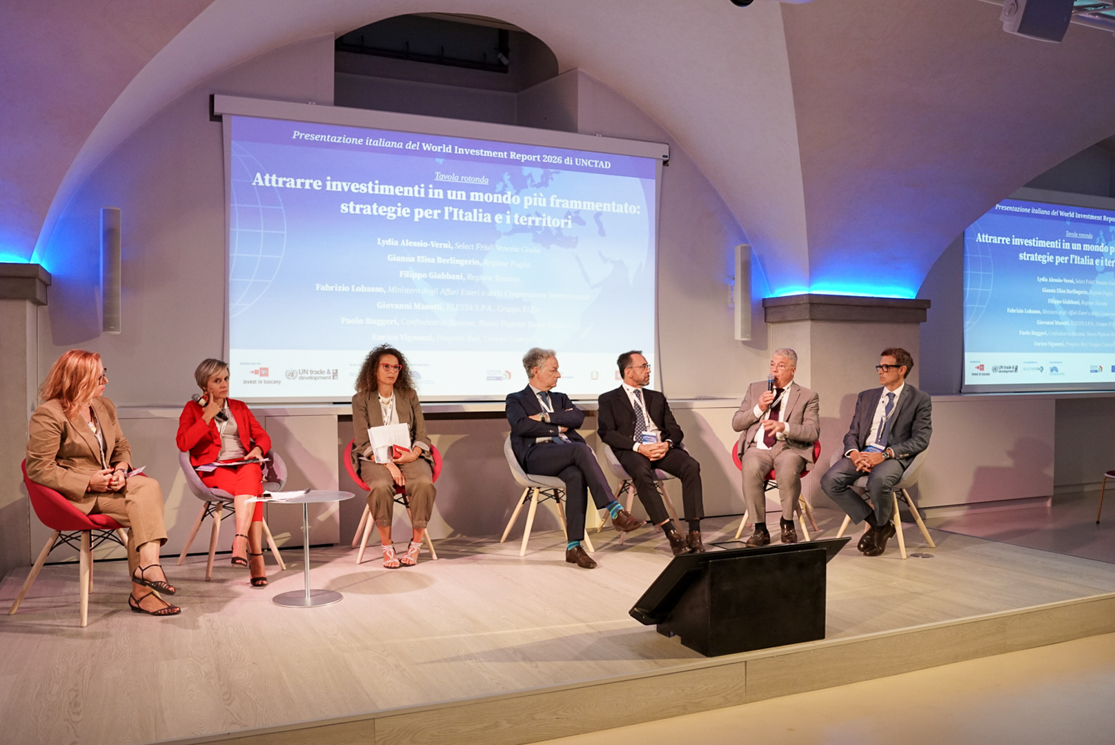 Toscana hospeda Relatório de Investimento Mundial 2026 da UNCTAD na Itália